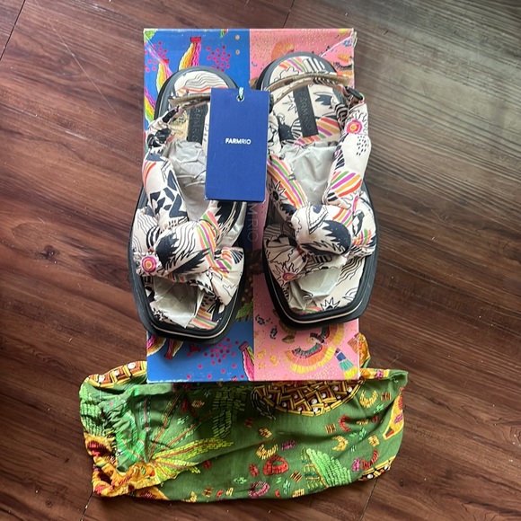 Farm Rio Scarf Sandal - Picture 9 of 9